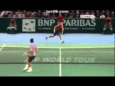 Federer VS Stepanek Paris 2010