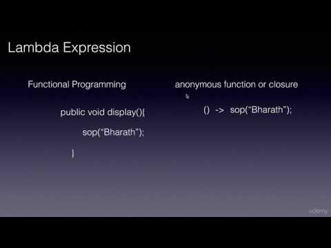 Java 8 Features Part 2 Lambda Expressions