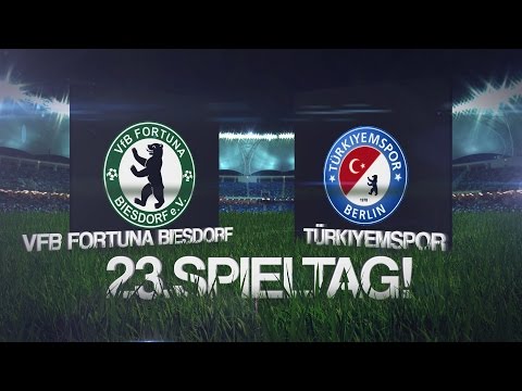[23.Spieltag/Landesliga Staffel 1]  VFB FORTUNA BIESDORF –  TÜRKIYEMSPOR