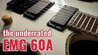 Video thumbnail for EMG 60A (Alnico) Active Pickup Demonstration // Comparison with  EMG 60 (Ceramic) by Thevon