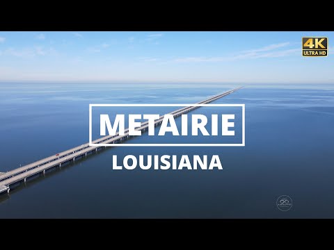 Metairie, Louisiana - [4K] Drone Tour