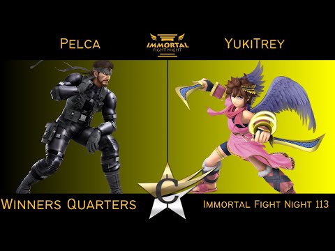 Immortal Fight Night 113 Winners Quarters - Pelca (Snake) vs YukiTrey (Pit) Smash Ultimate - SSBU