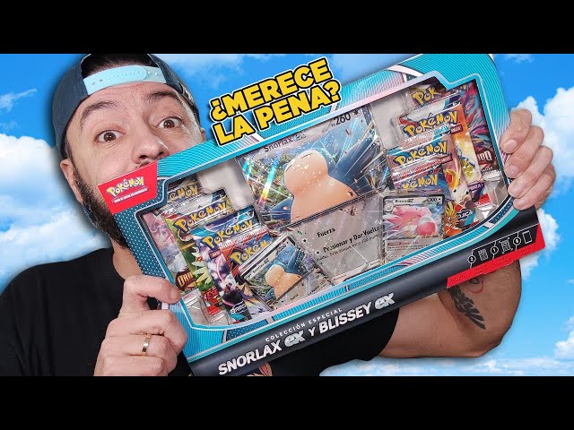 Vídeo relacionado con Pokémon: Colección Especial Snorlax ex y Blissey ex de JCC Pokémon (2 Cartas holográficas de promoción, 1 Carta holográfica de Gran tamaño y 8 Sobres de Mejora)