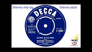 Marianne Faithfull - &quot;Blowin In The Wind&quot;  [STEREO]