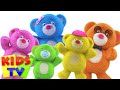 Teddy Bear Finger Family Teddy Bear Teddy Bear Turn Around Nursery Rhymes Songs Kids Tv