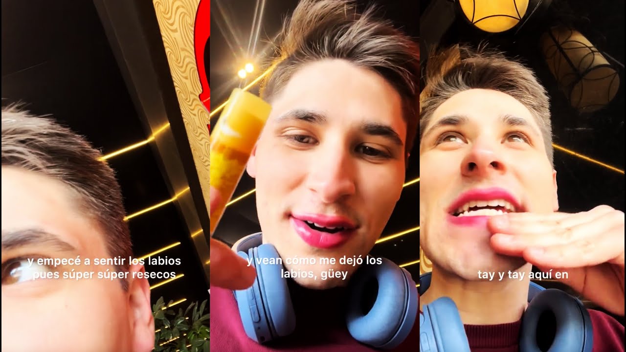 UN CHICO se COMPRÓ UN LIP BALM pensando que era UN BÁLSAMO para LABIOS