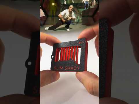 3D Printed Musical Fidget - Eminem - The Real Slim Shady #3dprinting #fidget
