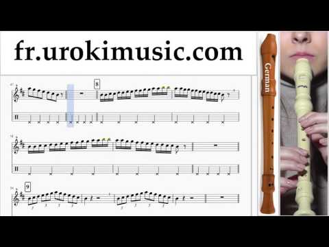 Cours de Flute à bec G. Shakira Can't Remember to Forget You Partie#1 Partitions Mélodie Сhansons