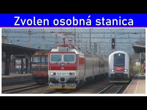 Vlaky Zvolen osobná stanica ► 17.11.  2019