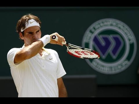 Roger Federer vs Robin Soderling Wimbledon 2009 Highlights