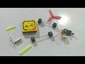 How To Make Machis Box Car DC Motor Air Car