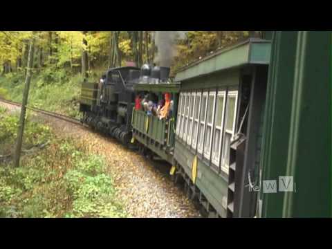 "The Cass Scenic Railroad Play Down Theater" Webisode #29:  AUTUMN AT CASS-SPRUCE EDITION Part 5 HD