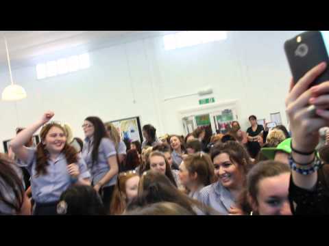 The Holt School leavers 2014 flash mob