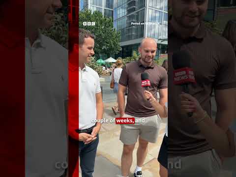 What's acceptable to wear to work in a heatwave? #BBCNews