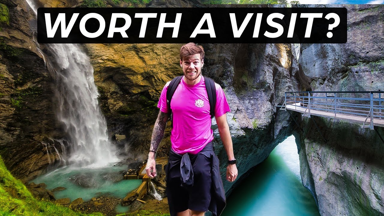 Join a traveler as he explores Reichenbach Falls in the video tour.