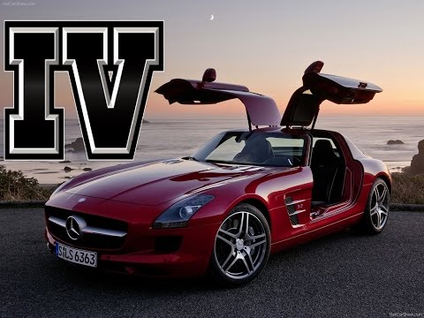 Gta IV Crash Testing - 2011 Mercedes Benz SLS AMG