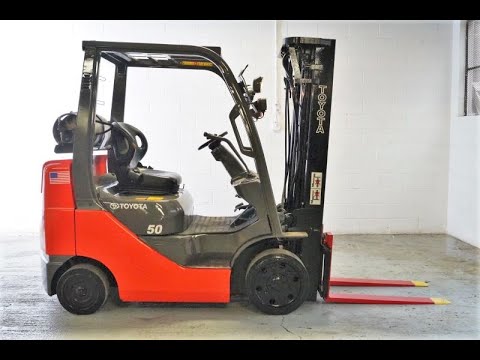 TOYOTA 8FGCU25 5,000lbs LP (Propane) #2937 - Forklift for Sale
