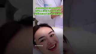 Kerap Tampil Cantik, Amanda Manopo Akui Habis 100 Juta untuk Sekali Perawatan di Klinik Kecantikan