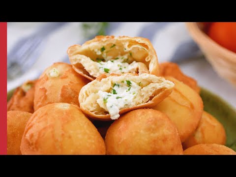 Fried Dough Balls Recipe | Cheese Stuffed Puff Puff Balls š