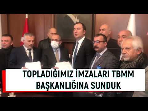 Öğretmenlik Meslek Kanunu ile ilgili topladığımız binlerce imzayı TBMM Başkanlığına ilettik. | EĞİTİM İŞ