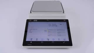 Funkce váhy 5Y: Vážení