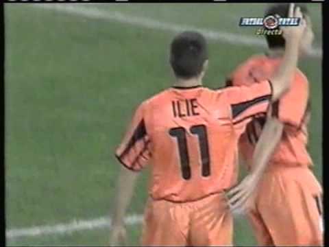 2001 September 27 Valencia Spain 5 Chernomorets Novorossisysk Russia 0 UEFA Cup 1 goal missing