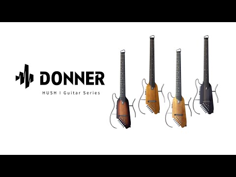 Silent гітара Donner Music HUSH-Ⅰ Silent Guitar Mahogany Natural EC1781