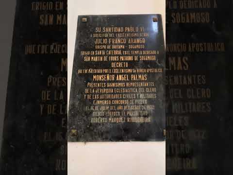 Santa catedral San Martín Tours patrono de Sogamoso Boyaca