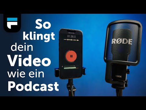 Guter Ton für Deine Videos mit dem RØDE NT USB+