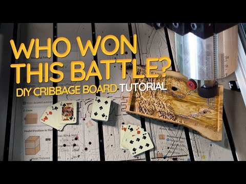 Custom Cribbage Board with LongMill CNC | DIY Tutorial