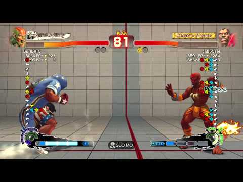 AE 2012 JAP - BuriBRIO(Dhalsim) vs cab55sei(Boxer) - XBL Ranked