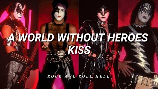 KISS - A World Without Heroes - Subtitulado En Español + Lyrics | Video Oficial.