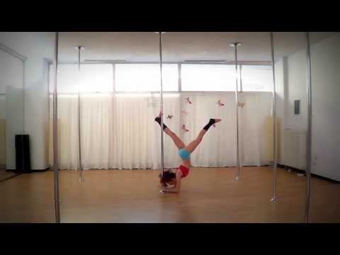 Pole Art Routine 27 - Level 2 (Tina Turner - Goldeneye)
