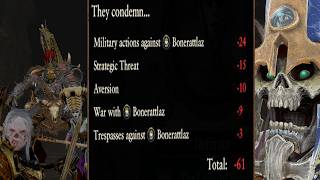 Something's Very Wrong with Vampire Factions Near Azhag in Nagash Campaign