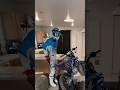 Dirt Bike In House Goes Horribly Wrong