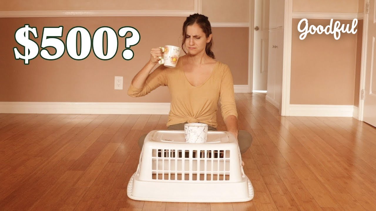 I Tried Furnishing My Empty Living Room For $500