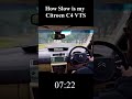 Citroen C4 VTS 0 100 Automobile Car Citroen C4vts