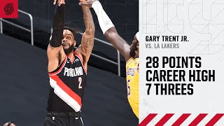 [高光] Gary Trent Jr. 28p vs LAL