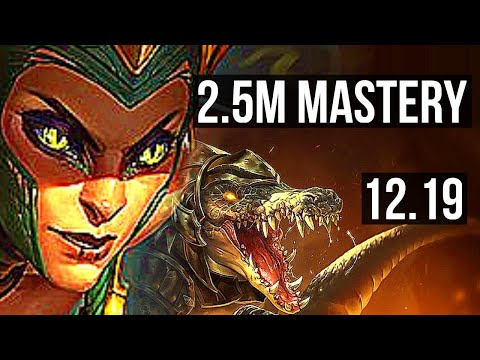 CASSIO vs RENEKTON (TOP) | 2.5M mastery, 11/2/8, Legendary, 800+ games | KR Master | 12.19