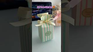 DIY cutest gift box 🎁 ✨#shorts #art #diy #craft #youtubeshorts