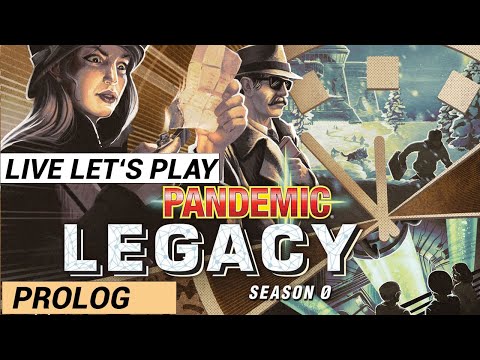 ACHTUNG SPOILER: Pandemic Legacy Season 0 - LIVE LET'S PLAY- Prolog
