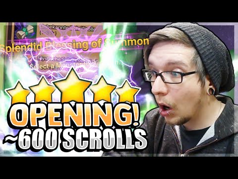SUMMONERS WAR 💥 ~600 Schriftollen OPENING bei *Eddy* - Neue Monster Summoning (Deutsch/German)