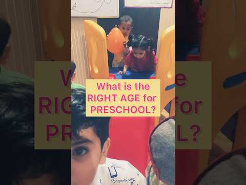 What to start preschool for child ? #yourpaediatrician