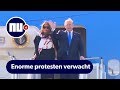 Trump arriveert in Londen voor omstreden staatsbezoek | NU.nl