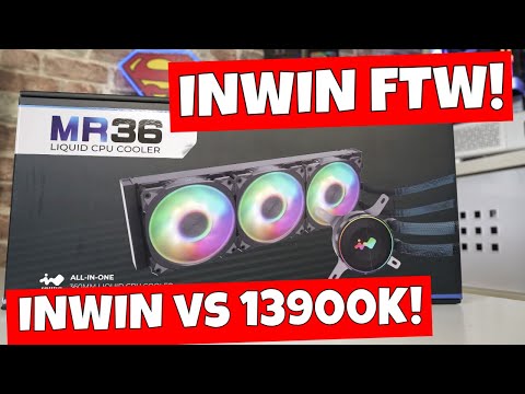 Inwin MR36 ARGB 360mm AIO CPU Cooler Unboxed & Tested vs 13900K