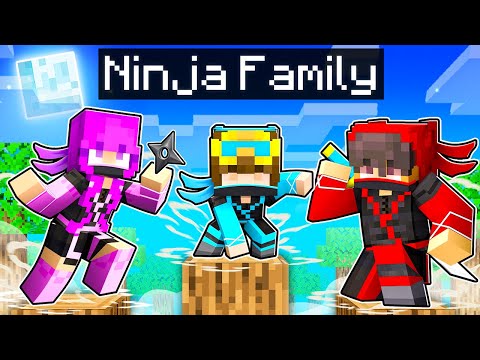 Nico - Adopted By A NINJA FAMILY In Minecraft!