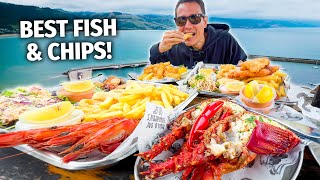 FISH & CHIPS Mountain!! 🐟 🍟 Best Australian SEAFOOD on the Great Ocean Road!!