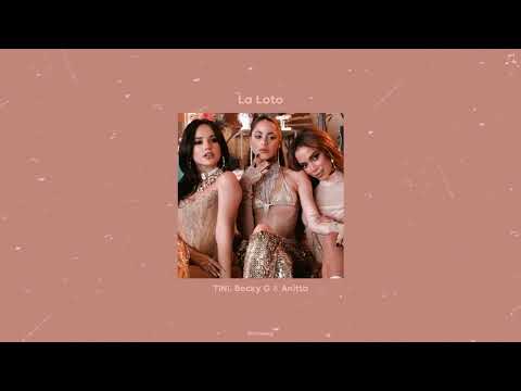 tini, becky g & anitta - la loto (sped up)