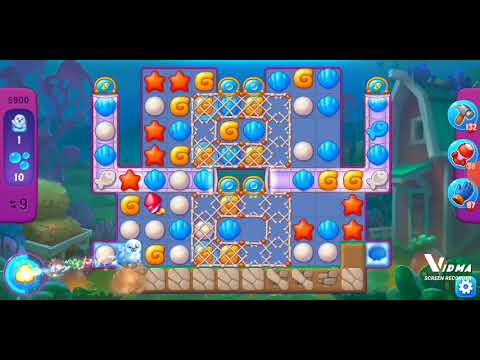 Fishdom. 5900 super hard level no boosters and diamonds