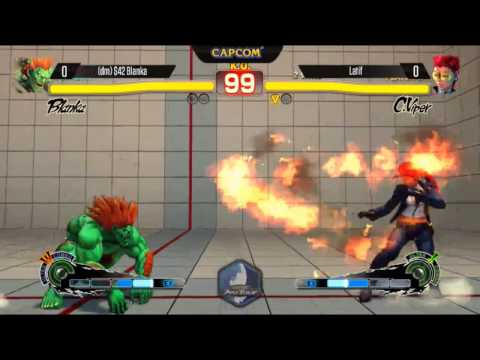 EVO 2014 - USFIV - (dm)$42 Blanka vs Latif